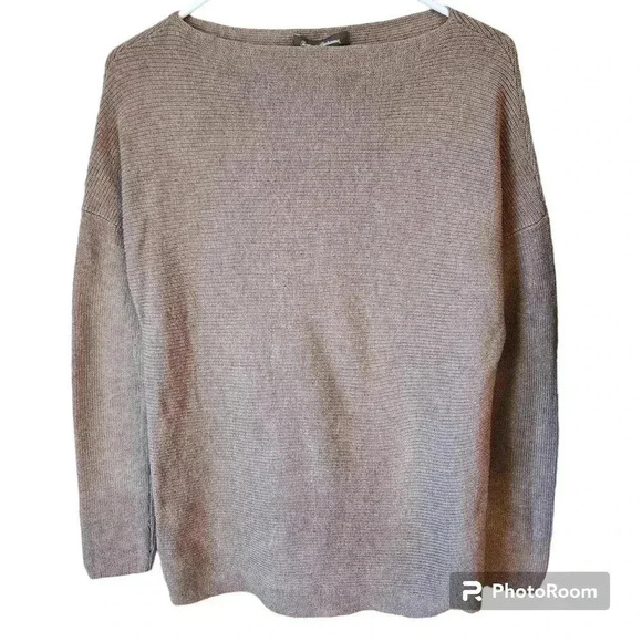 Tommy Bahama Sweater Pickford Ribbed Pullover Light Brown Size Small TW412369 - Picture 1 of 8